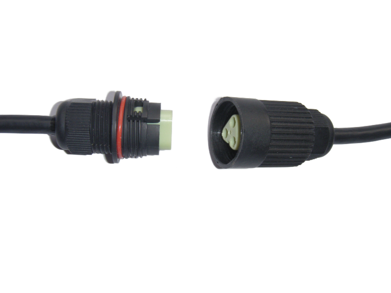 防水插头3PIN线束